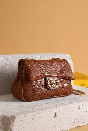 Pera Taba  Renkli Desenli Bölmeli Askılı Çanta