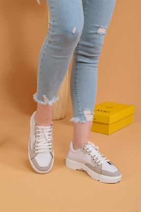 Lofft Beyaz Bayan Sneaker