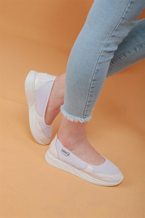 Julyana Beyaz Renkli Lux Kadın Spor Ayakkabı