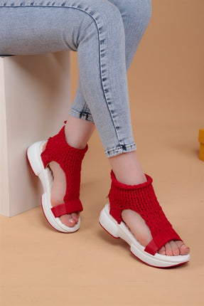 Blisse Kırmızı Renkli Kadın Sandalet