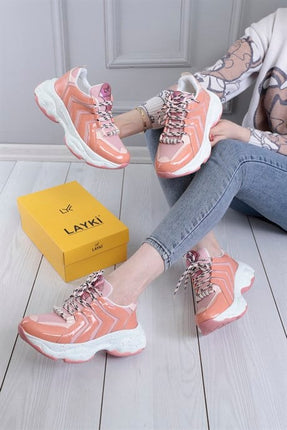 Virgie Pudra Renkli Kadın Spor Ayakkabı
