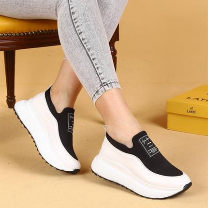 Laura Yüksek Tabanlı Kadın Yürüyüş Ayakkabı