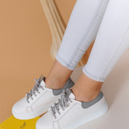 Rocc Beyaz Pudra Kadın Spor Ayakkabı