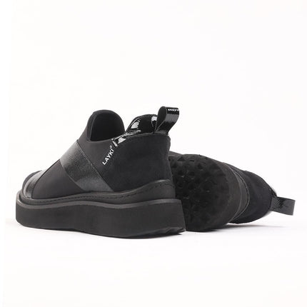 Nesica Siyah Renkli Lastikli Paraşüt Kumaş Yürüyüş Ayakkabısı