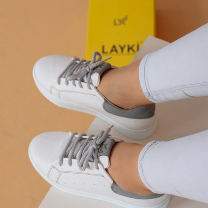 Rocc Beyaz Pudra Kadın Spor Ayakkabı