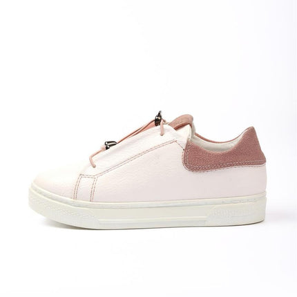 Alvaro Beyaz Pudra Renkli Sneaker
