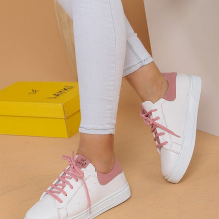 Rocc Beyaz Pudra Kadın Spor Ayakkabı