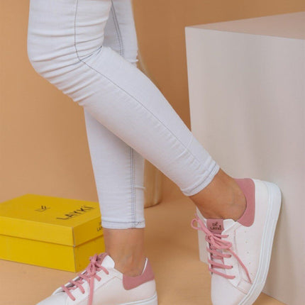 Rocc Beyaz Pudra Kadın Spor Ayakkabı