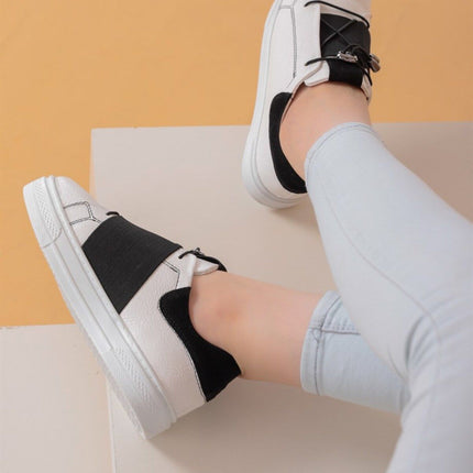 Alvaro Beyaz Pudra Renkli Sneaker