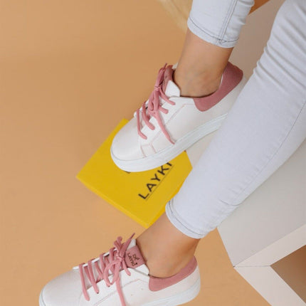 Rocc Beyaz Pudra Kadın Spor Ayakkabı