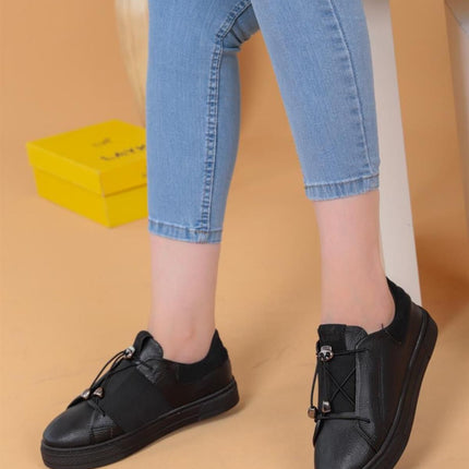 Alvaro Beyaz Pudra Renkli Sneaker