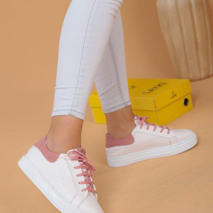 Rocc Beyaz Pudra Kadın Spor Ayakkabı