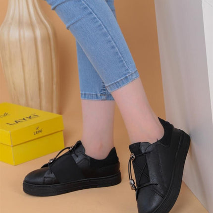 Alvaro Beyaz Pudra Renkli Sneaker