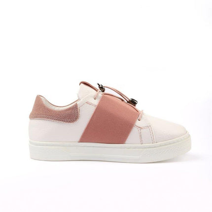 Alvaro Beyaz Pudra Renkli Sneaker