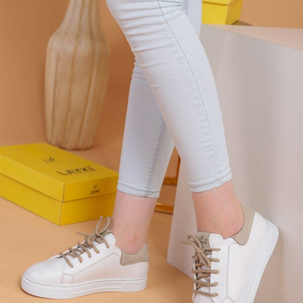 Rocc Beyaz Pudra Kadın Spor Ayakkabı