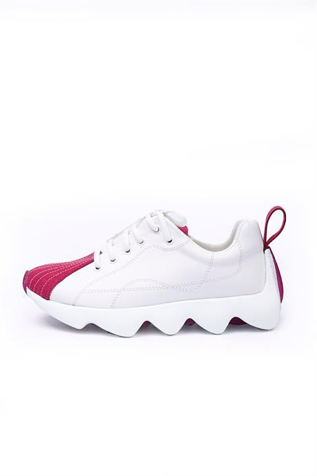 Kosta Fuşya Renkli Kadın Günlük Spor Ayakkabı