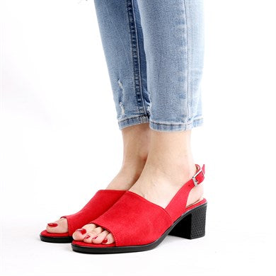 Gabriela Kırmızı Renkli Kadın Topuklu Ayakkabı