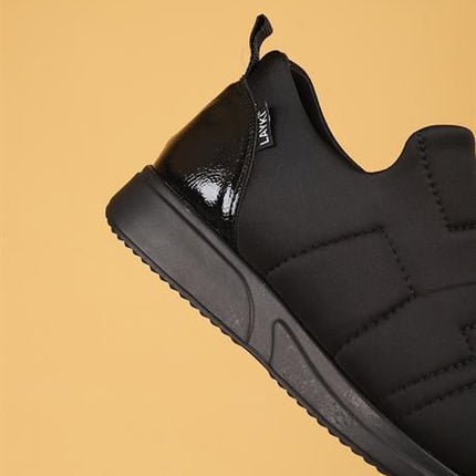 Marek Siyah Renkli Paraşüt Kumaş Kadın Spor Ayakkabı