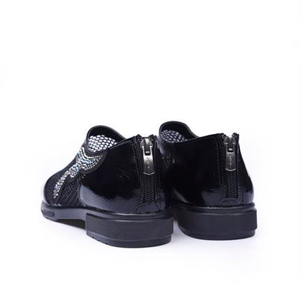 Emma Önü Kapalı Siyah Renk Bayan Babet