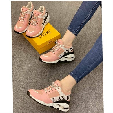 Galenka Pembe Renkli Kadın Spor Ayakkabı