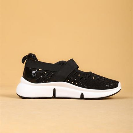 Riva Siyah Renkli Yazlık Yürüyüş Ayakkabı