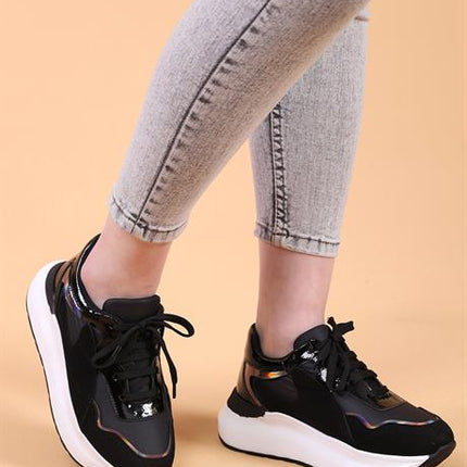 Cosata Siyah Renkli Kadın Spor Ayakkabı