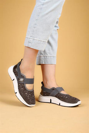 Riva Gri Renkli Yazlık Yürüyüş Ayakkabı