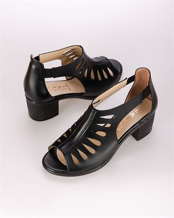 Tammy Siyah Renkli Kadın Topuklu Ayakkabı