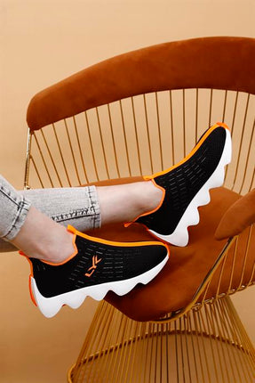 Esora Siyah Renkli Yazlık Günlük Spor Ayakkabı