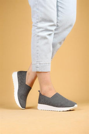 Fiora Gri Renkli Triko Yazlık Sneaker