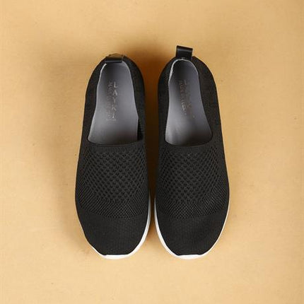 Fiora Siyah Renkli Triko Yazlık Sneaker