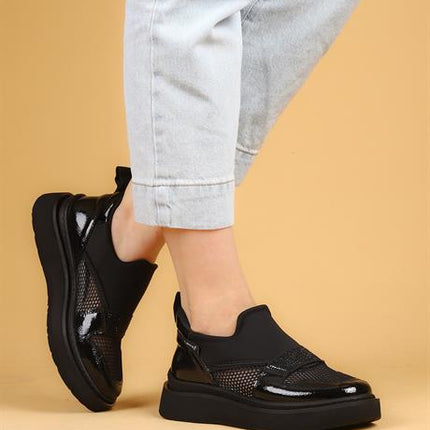 Nexus Siyah Renkli Kadın Yürüyüş Ayakkabısı