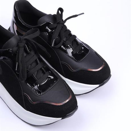 Cosata Siyah Renkli Kadın Spor Ayakkabı