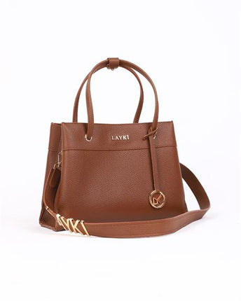 Nusia Deri Taba Renkli Askılı Kadın Çanta