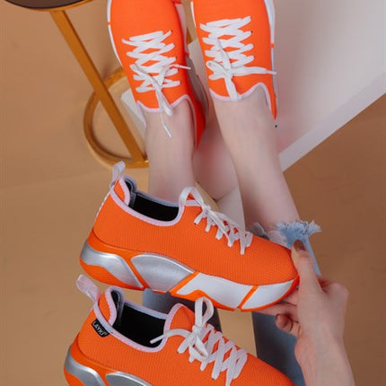 Popi Turuncu Renkli Spor Ayakkabı