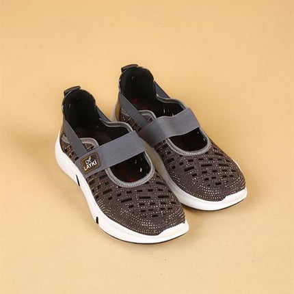 Riva Gri Renkli Yazlık Yürüyüş Ayakkabı