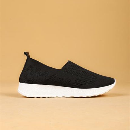 Fiora Siyah Renkli Triko Yazlık Sneaker