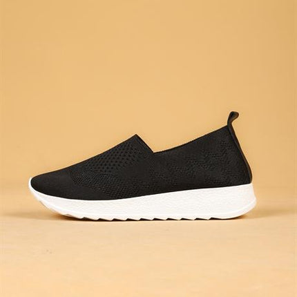Fiora Siyah Renkli Triko Yazlık Sneaker