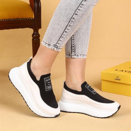 Laura Yüksek Tabanlı Kadın Yürüyüş Ayakkabı