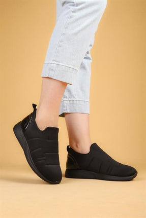 Marek Siyah Renkli Paraşüt Kumaş Kadın Spor Ayakkabı