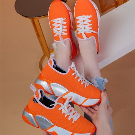 Popi Turuncu Renkli Spor Ayakkabı