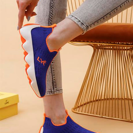 Esora Mavi Renkli Yazlık Günlük Spor Ayakkabı