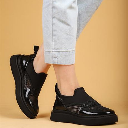 Nexus Siyah Renkli Kadın Yürüyüş Ayakkabısı