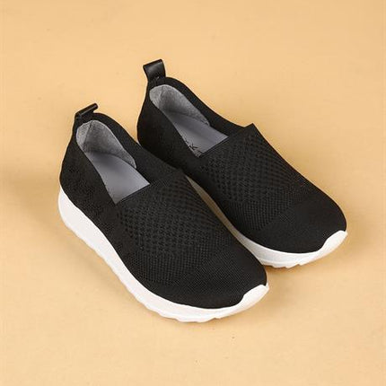 Fiora Siyah Renkli Triko Yazlık Sneaker