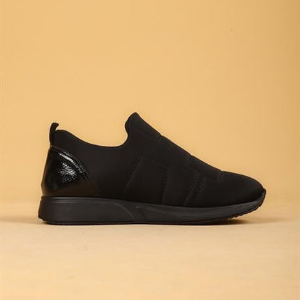 Marek Siyah Renkli Paraşüt Kumaş Kadın Spor Ayakkabı