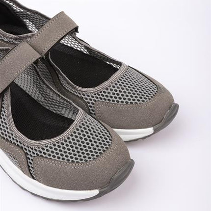 Costa Gri Renkli Kadın Günlük Yazlık Ayakkabı