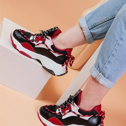 Arya Siyah Renkli Kadın Spor Ayakkabı