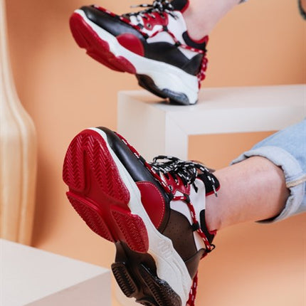 Arya Siyah Renkli Kadın Spor Ayakkabı