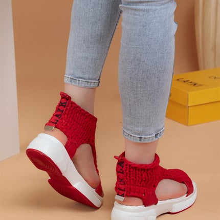 Blisse Kırmızı Renkli Kadın Sandalet