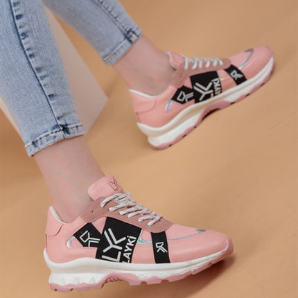 Greta Pembe Renkli Kadın Spor Ayakkabı